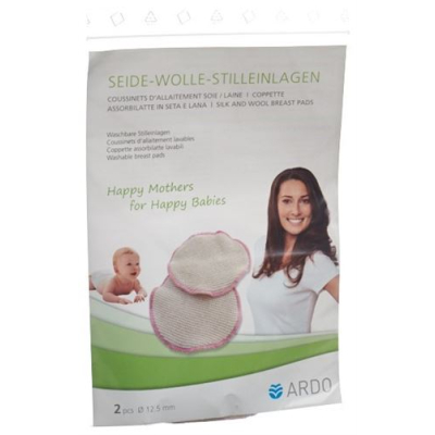 Ardo nursing pads silk/wool 1 pair