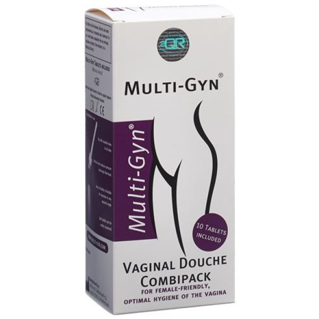 Multi-Gyn вагинальды душ + көпіршікті таблетка CombiPack
