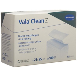 ValaClean Z πετσέτες μιας χρήσης 21x25cm 100 τεμ