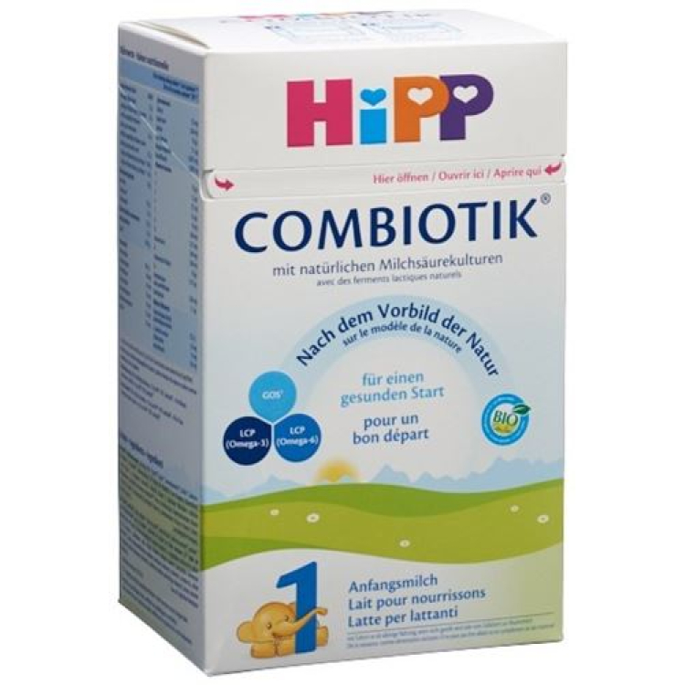 Hipp 1 chaqaloq suti BIO Combiotik 25 paket 23 g