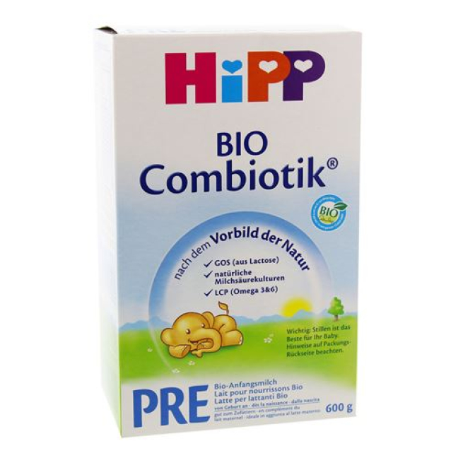 Hipp PRE гарааны сүү BIO Combiotik 25 уут 23 гр