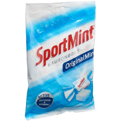 שקית סוכריות sportmint originalmint 125 גרם