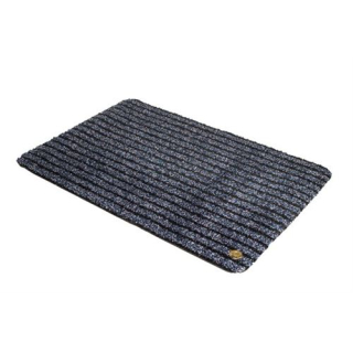 שטיח דלת Ha-Ra Soft Premium 60/40 ס"מ שחור-כחול