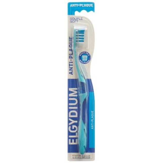 Elgydium anti-plak tandbørste blød