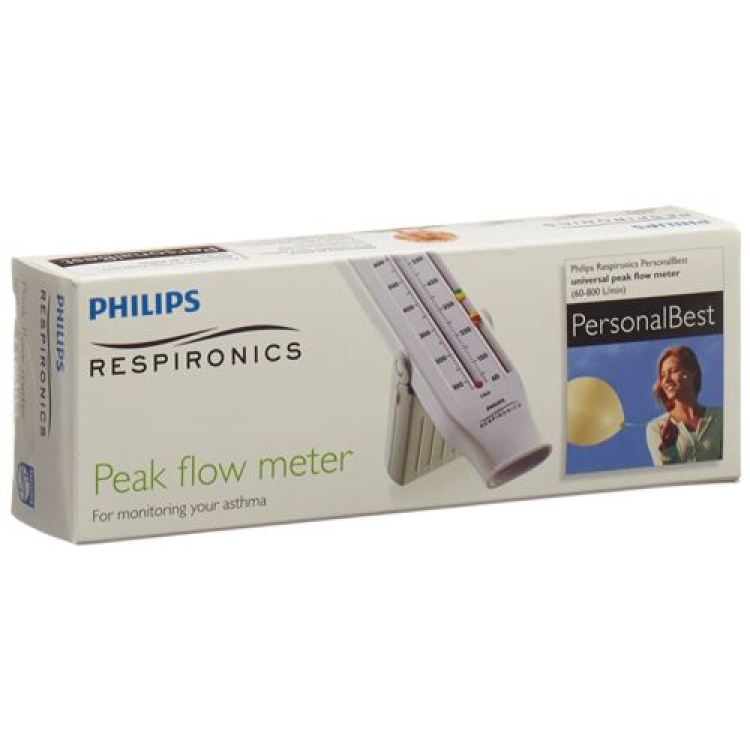 Philips Peak Flow Meter Personal Best 60-810 l/min Մեծահասակների համար