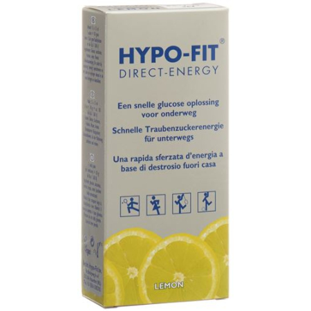 Hypo-Fit Liquid Sugar Lemon Btl 15 τμχ