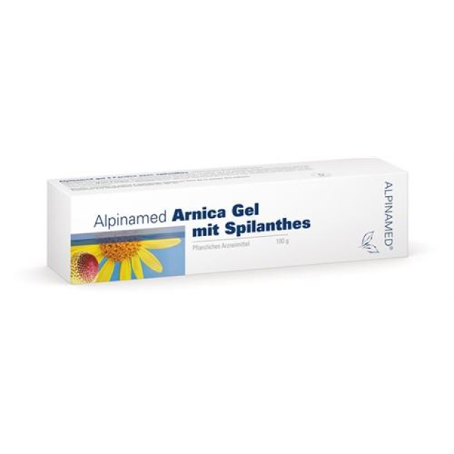 ALPINAMED Arnica Gel with Spilanthes Tb 100 g - Natural Muscle Pain Relief
