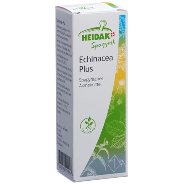 HEIDAK Spagyrik Echinacea plus spray botella 50ml
