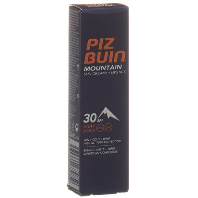 Piz Buin Mountain Combi SPF 30 שפתון SPF 30 20 מ"ל