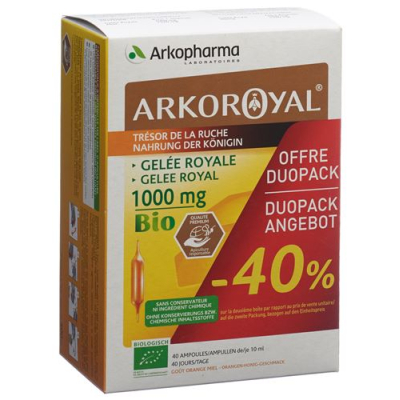 Arkoroyal royal jelly 1000 mg duo 2 х 20 бр