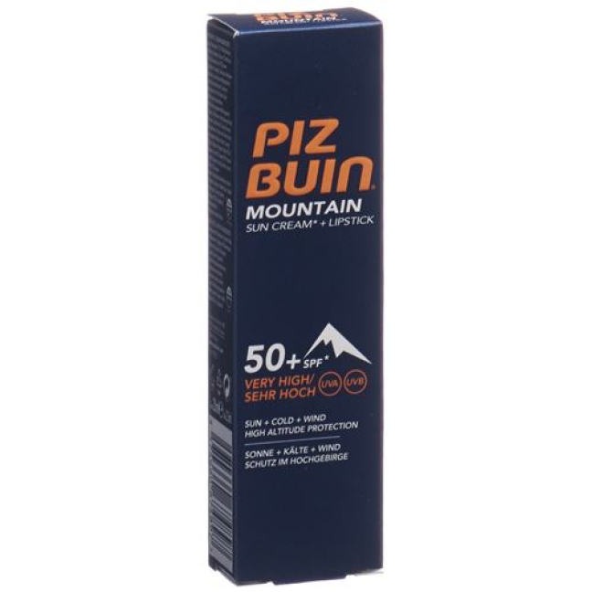 Piz Buin Mountain Combi SPF 50+ Rtěnka SPF 30 20 ml