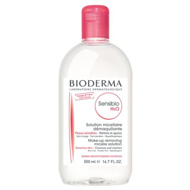 Bioderma Sensibio H20 Micellaire ерітіндісі N Parf 500 мл