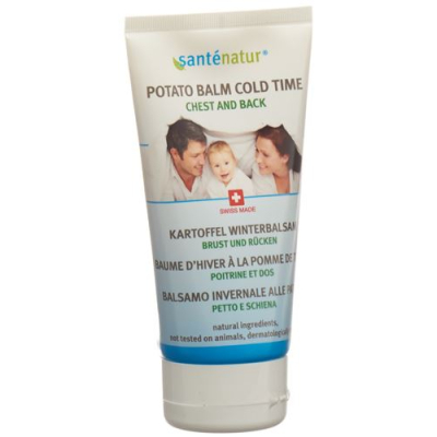 Santé Natural Potato zimný balzam na hrudník a chrbát tube 150 ml