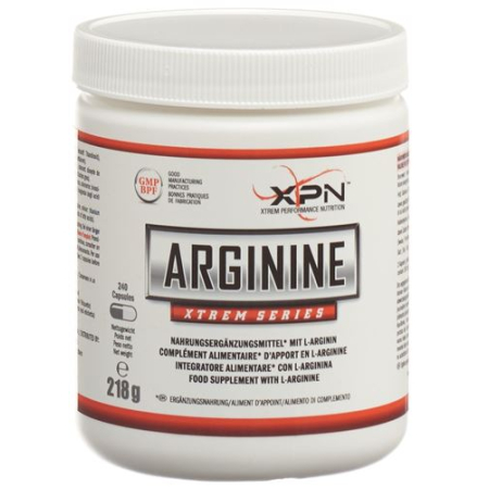 XPN Arginina Cápsulas 750 mg 240 uds