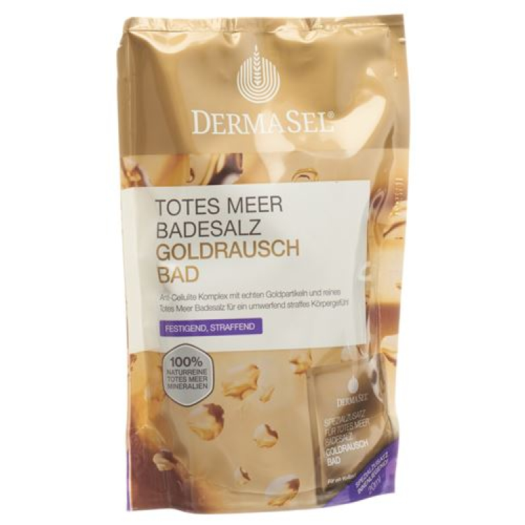 Dermasel soli za kupanje Gold Rush + 20ml bag 400g