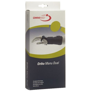 OMNIMED Ortho Manu Dual wrist ba M black