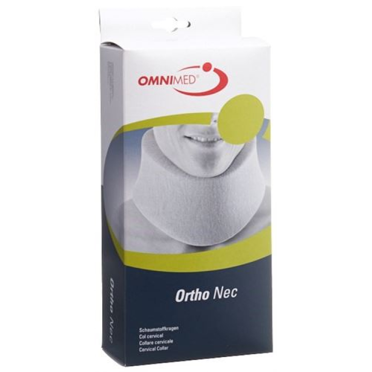 Cuello de espuma OMNIMED 8cm/30-35cm velcro crudo