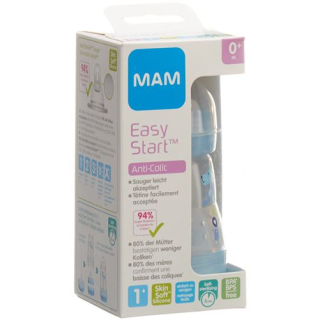 MAM Easy Start Anti-Colic Bottle 160ml 0+ Months Boy