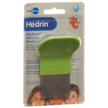 Hedrin Head Lice Detector Peigne à poux en métal