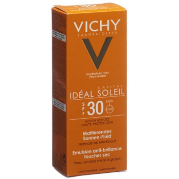 Матирующий солнцезащитный флюид Vichy Ideal Soleil SPF30 50 мл