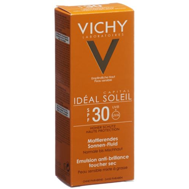 Vichy Ideal Soleil матуючий солярний флюїд SPF30 50 мл