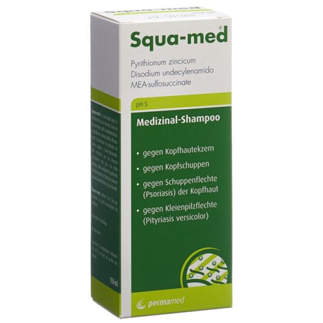 שמפו Squa-Med Medizinal pH 5 Tb 150 מ"ל