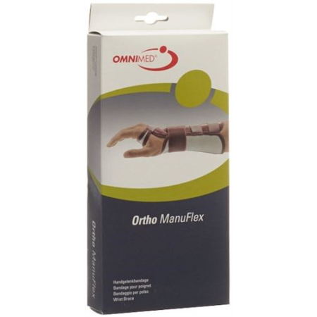 OMNIMED Ortho Manu Flex wrist M 22cm l gr/bo