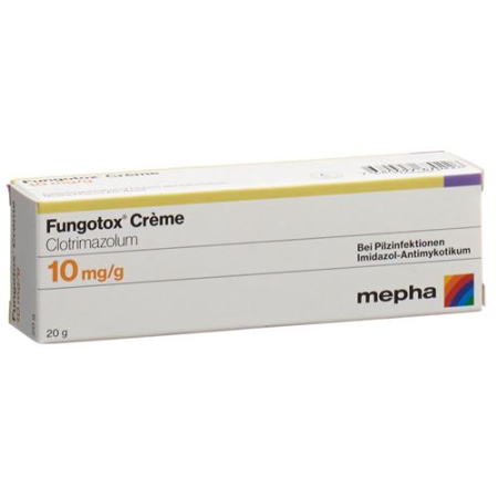 Fungotox 霜 10 mg / g 20 g Tb