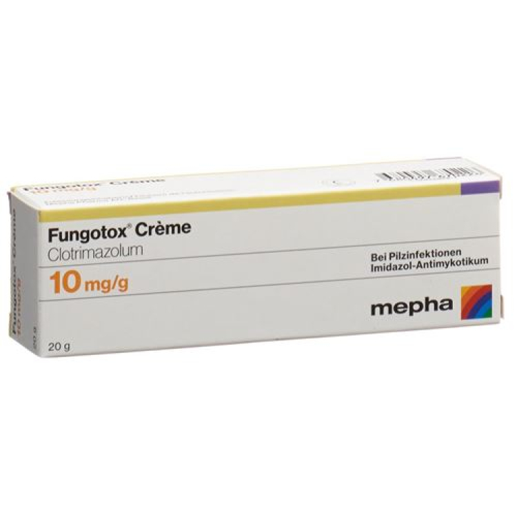 Fungotox krem ​​10 mg / g 20 g tube