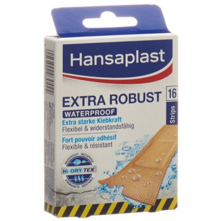 Hansaplast Extra Robust Strips 16 pcs