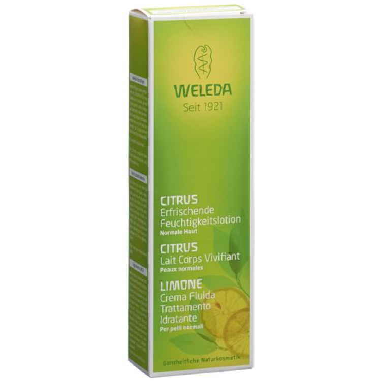 WELEDA 시트러스 리프레싱 모이스처 로트 200ml