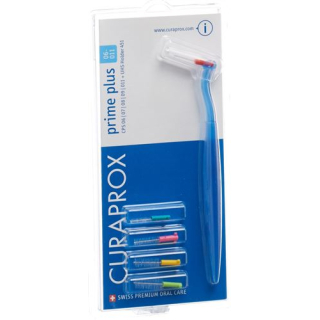 Curaprox CPS prime plus mixed 5 interdental brushes + holder