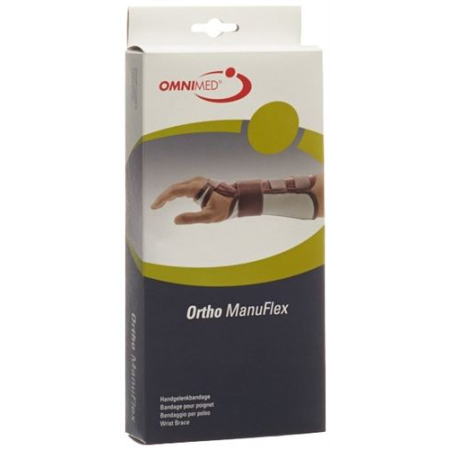 OMNIMED Ortho Manu Flex Wrist S 22cm right black