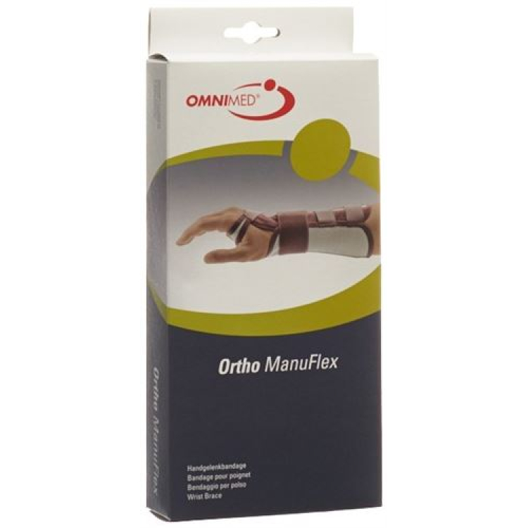 OMNIMED Ortho Manu Flex Wrist S 22cm pravý čierny