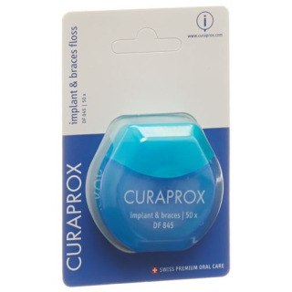 Curaprox DF 845 Implant & Braces Floss 50 ks