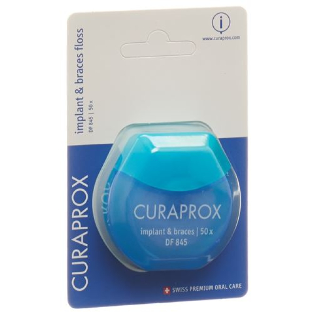 Curaprox DF 845 Implant & Braces Floss 50 pcs