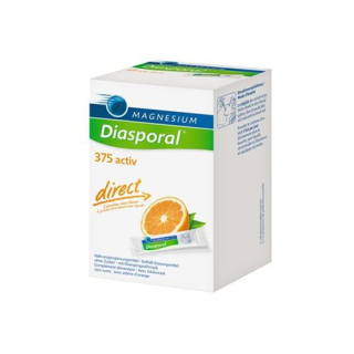 Magnesium Diasporal Actief Direct Sinaasappel 60 sticks
