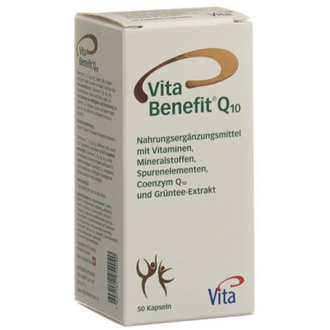 Capa Vita Benefit Q10 50 unid.