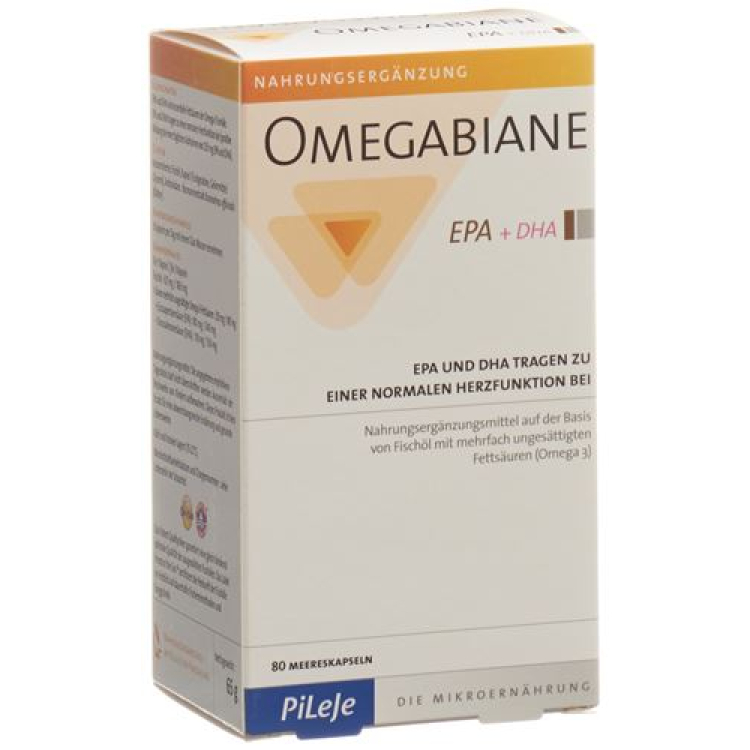 Omegabiane EPA + DHA 캡스 621mg 블리스트 80개