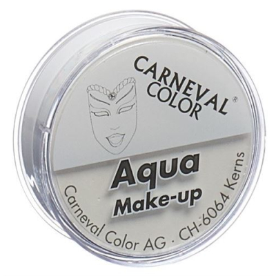 Carnival aqua color white makeup can 10ml