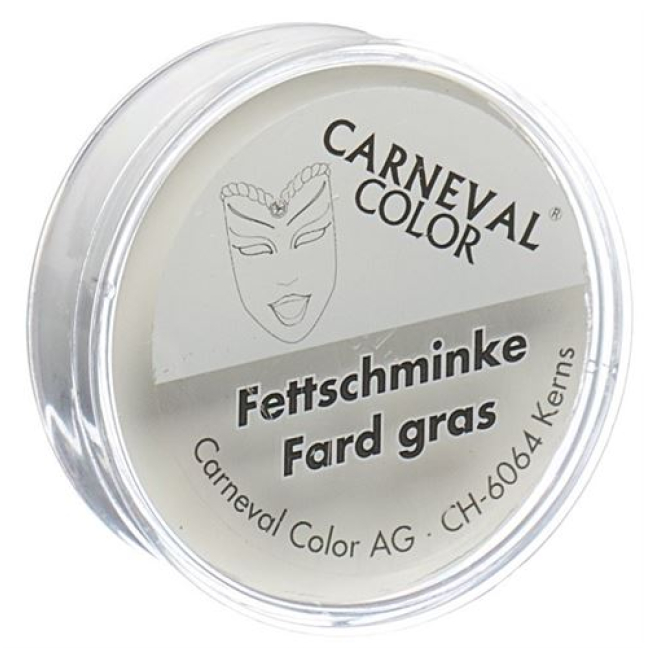 Carneval Farve fedt make-up hvid Ds 15 ml
