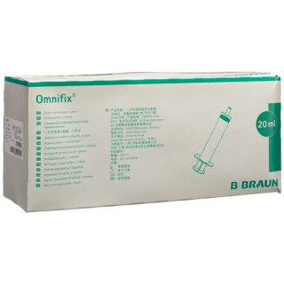 OMNIFIX syringe 20ml Luer Lock latex-free 100 pcs