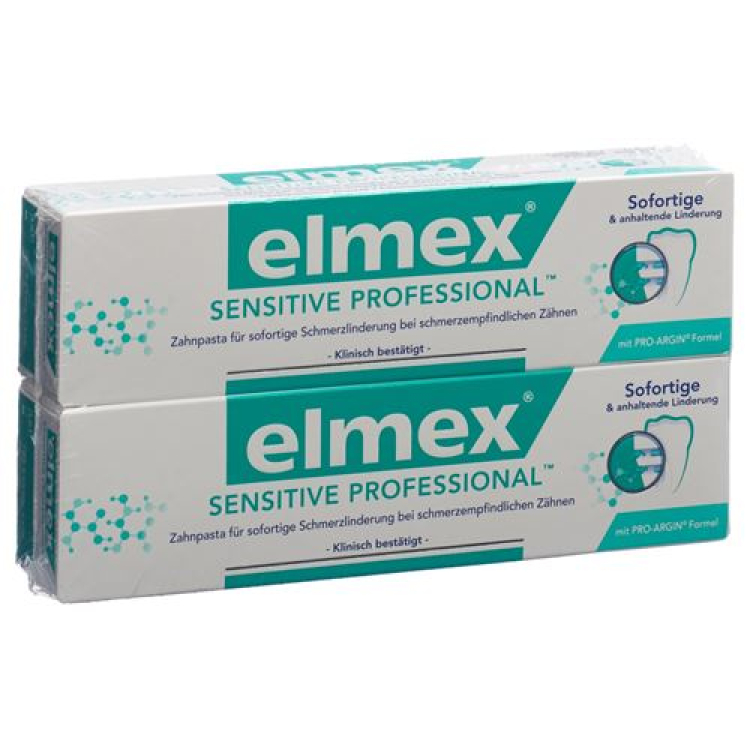 elmex SENSITIVE PROFESSIONAL tandkräm Duo 2 Tb 75 ml