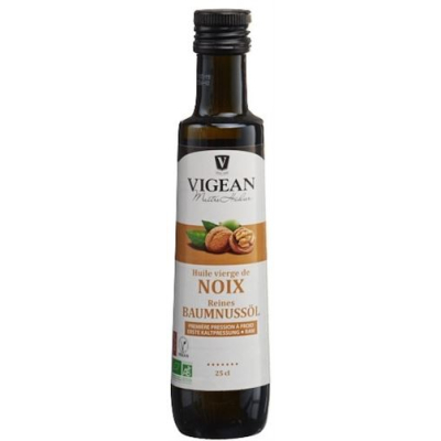 Vigean huile de noix crue bio 250 មីលីលីត្រ