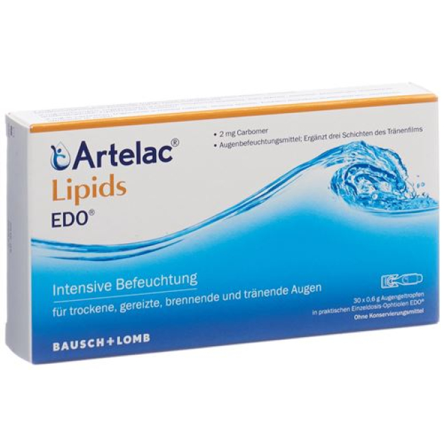 Artelac lipid EDO Gd Oppht 30 Monodos 0,6 g