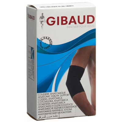 Gibaud armbågsstöd anatomiskt gr3 29-32cm svart