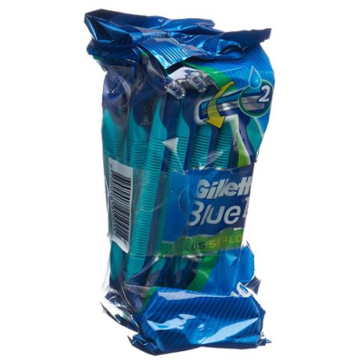 Gillette Blue II Plus Einwegrasier Slalom 10 יח'