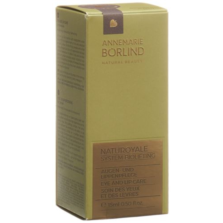 Borlind NatuRoyale Biolift eyes Lippenkont 15ml