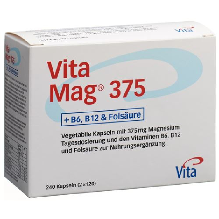 Vita Mag 375 kapselit 240 kpl