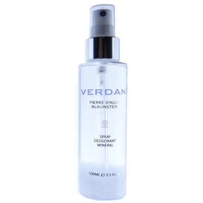 Verdan alum stone deodorant sprayay mineral 99% natural origin ecocert swiss made 100 ml